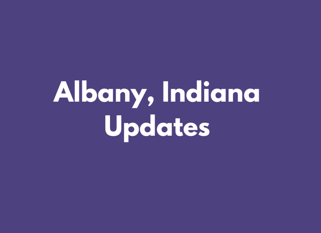 Albany Updates
